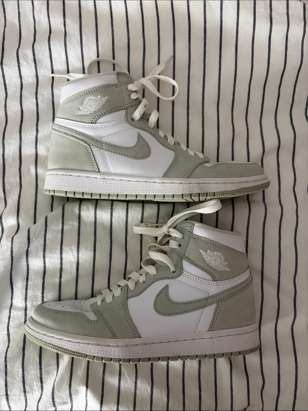 Sea Foam Green Air Jordan 1’s